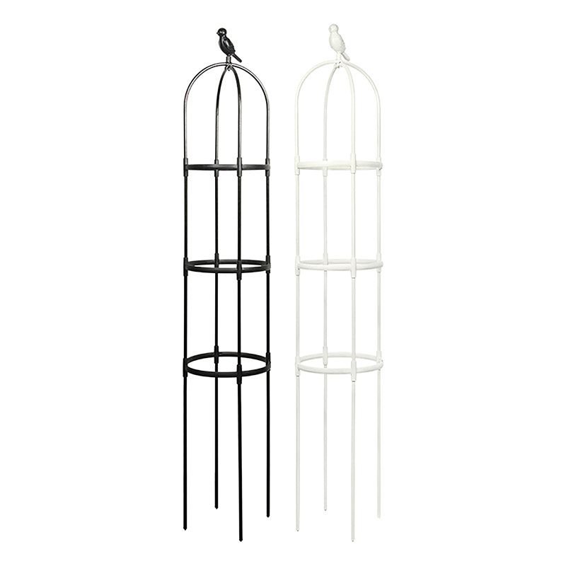 Vine Climbing Plastic - โครงตาข่ายสำหรับพืชเลื้อย 1 ชุด สำหรับสวน ใช้เป็นโครงพยุงดอกไม้และต้นไม้ โครงตาข่ายสำหรับปลูกพืชเลื้อย