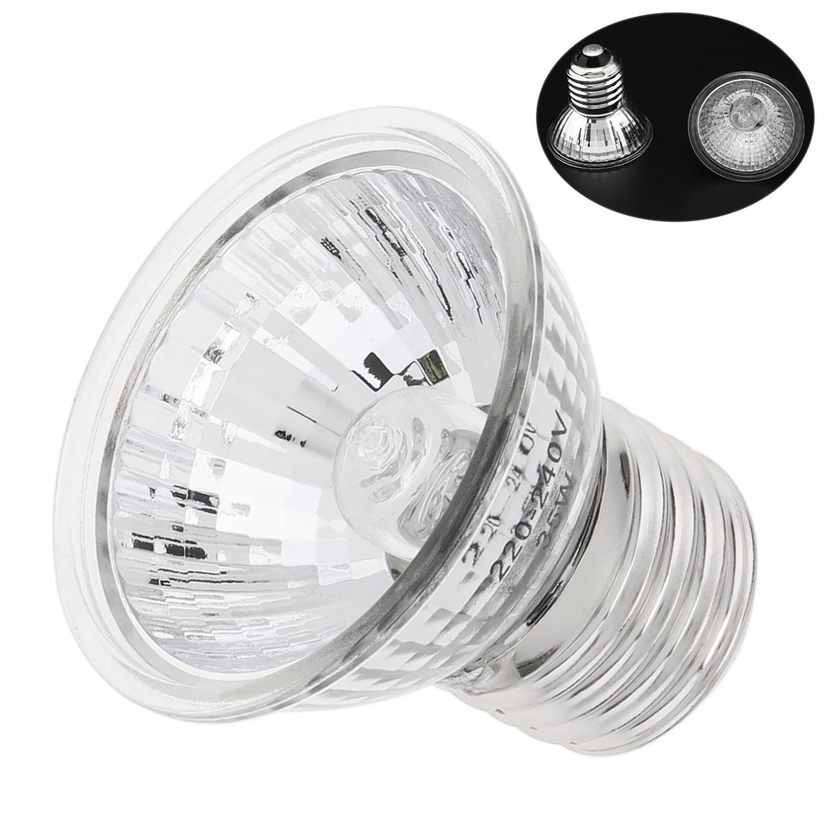 หลอดฮาโลเจน 25/50/75W สัตว์เลื - Basking Bulb Halogen บทวิจารณ์และราคา