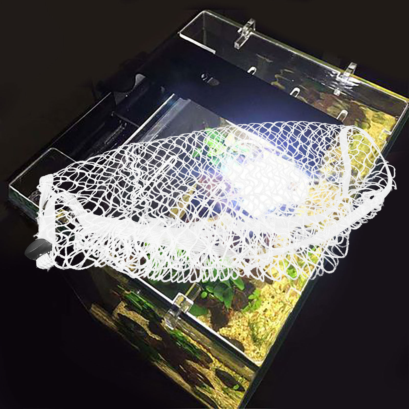 ตาข่ายคลุมตู้ปลาไนลอน 40x20 ซม - Screen Top Mesh บทวิจารณ์และราคา