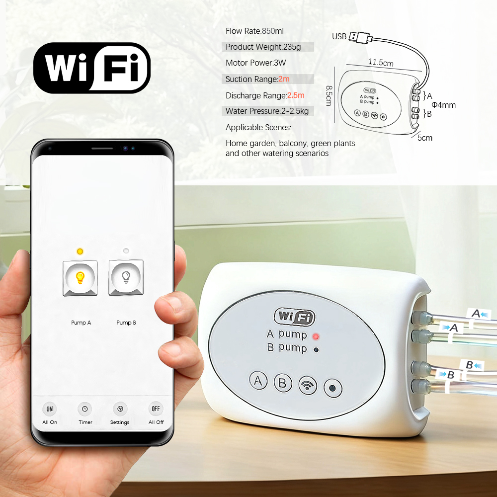 ระบบชลประทานแบบหยดน้ำอัจฉริยะ  - Timer Dual Outlet บทวิจารณ์และราคา