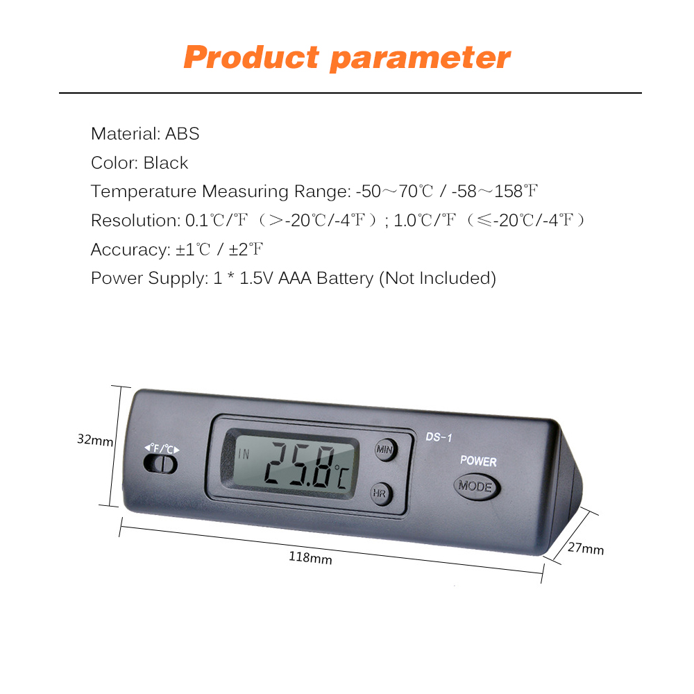 เครื่องวัดอุณหภูมิขนาดเล็กเครื - Digital Hygrometer Probe บทวิจารณ์และราคา