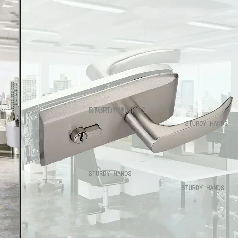 สํานักงานประตูกระจกล็อคห้องน้ํ - Glass Door Hinge บทวิจารณ์และราคา