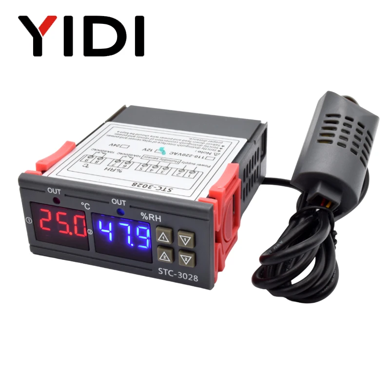 STC-3028 LED ดิจิตอลอุณหภูมิคว - Digital Hygrometer Probe บทวิจารณ์และราคา