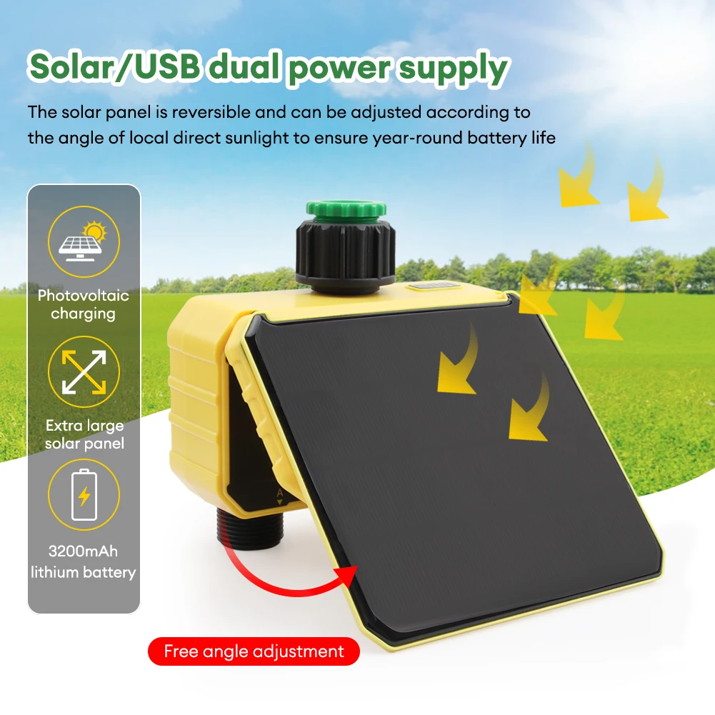 ตัวควบคุมระบบน้ำหยดอัตโนมัติแบ - Timer Dual Outlet บทวิจารณ์และราคา