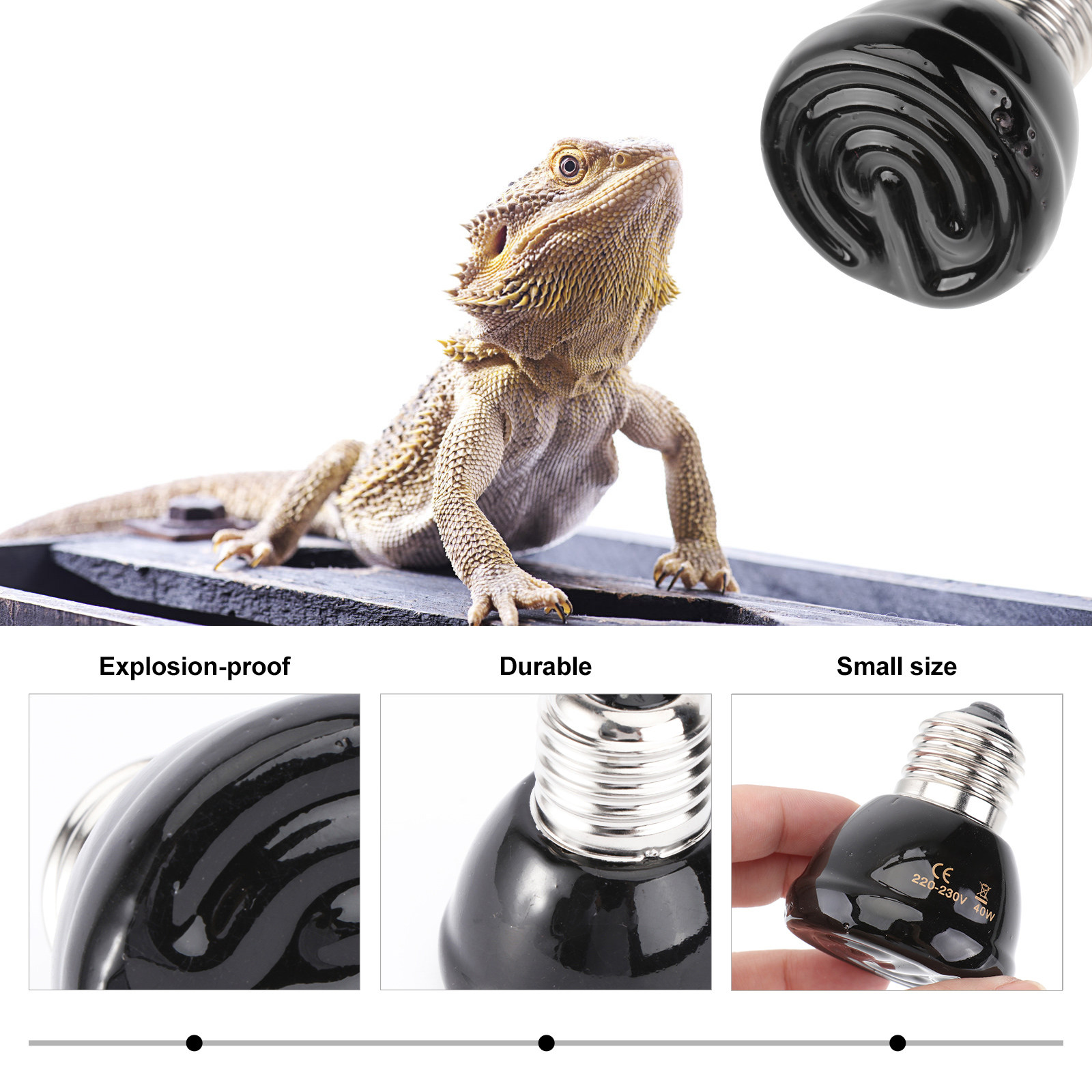 หลอดไฟทำความร้อนสำหรับสัตว์เลื - Ceramic Heat Emitter บทวิจารณ์และราคา
