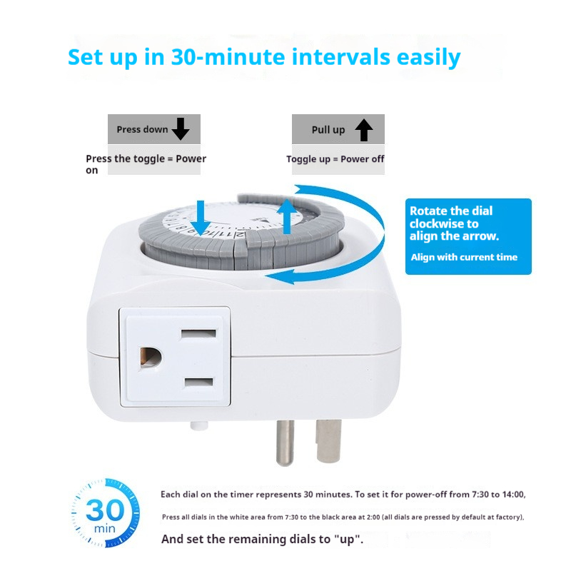 การรับรองมาตรฐาน US SPEC/PLUG  - Timer Dual Outlet บทวิจารณ์และราคา