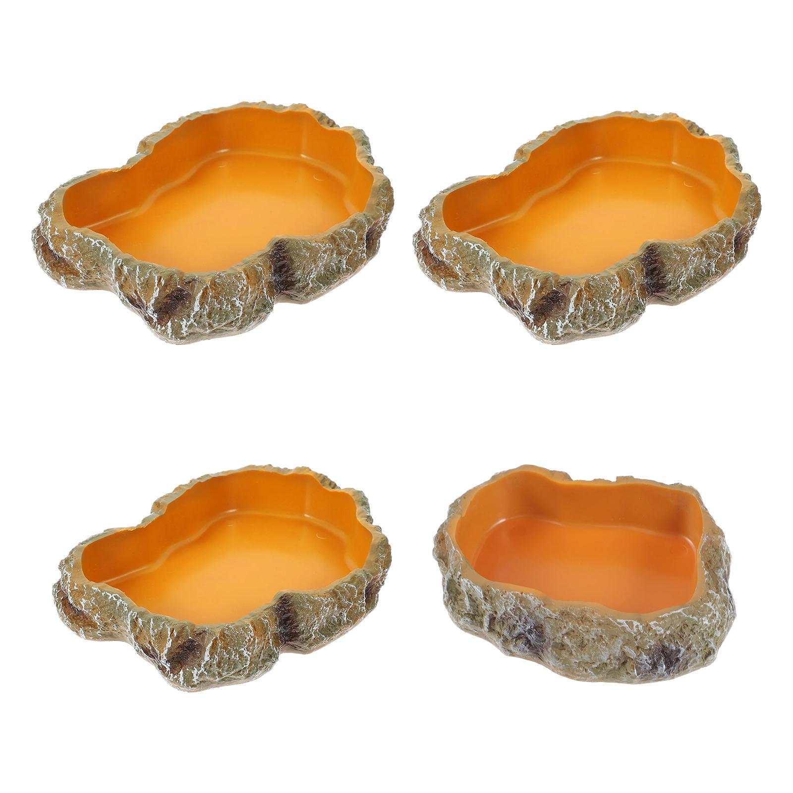 สัตว์เลื้อยคลานชามน้ําตกแต่ง T - Water Dish Reptile บทวิจารณ์และราคา