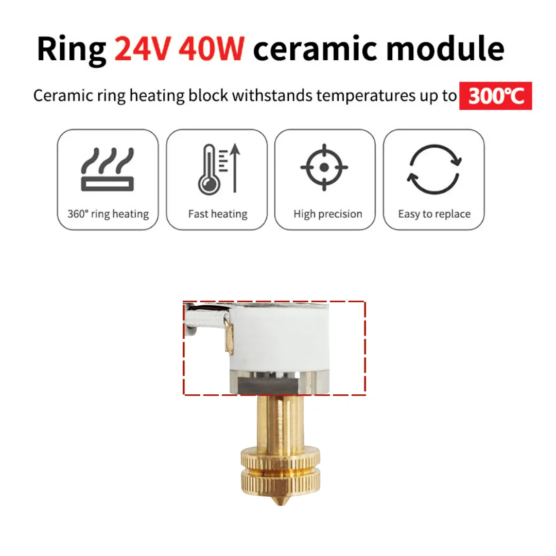 สําหรับ E3D Revo Hotend Kit V6 - Ceramic Heat Emitter บทวิจารณ์และราคา